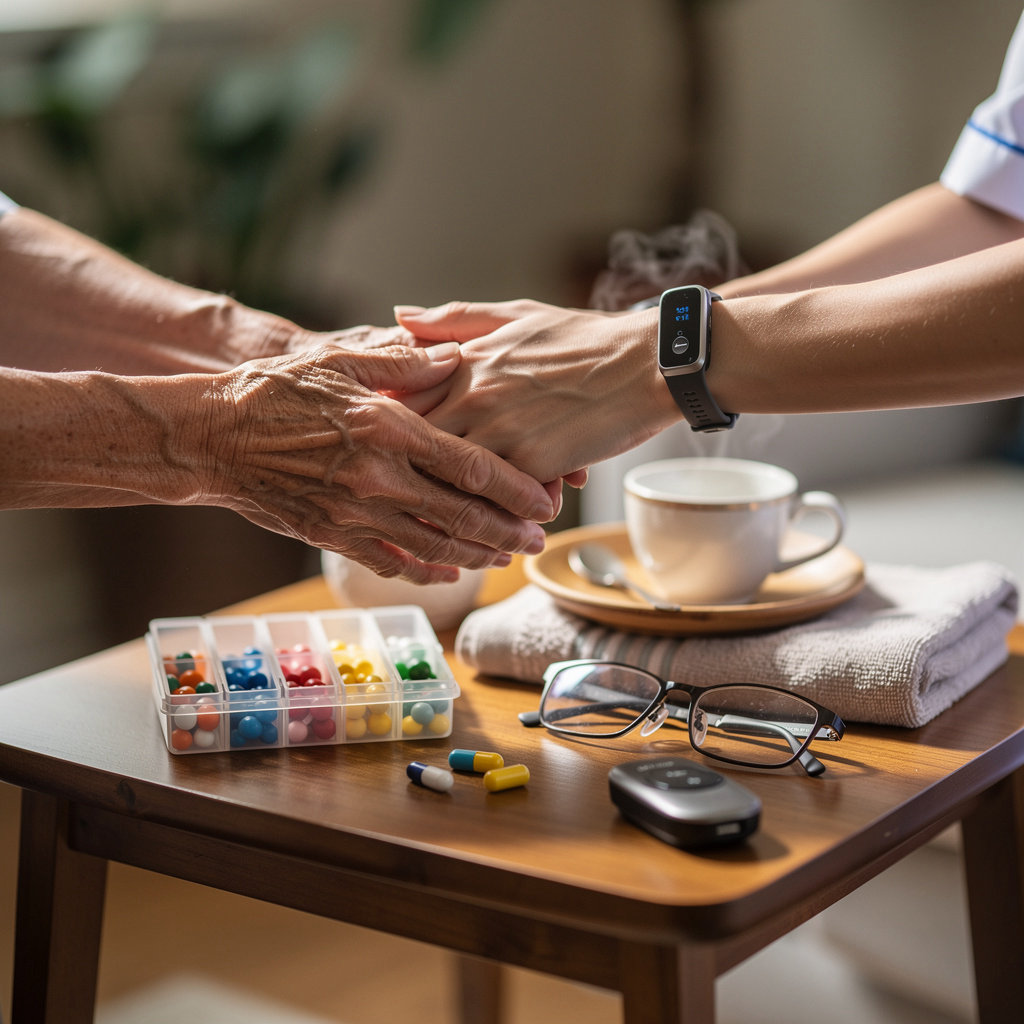 Mintry's Independent Living senior residents enjoying community amenities and social activities in San Diego